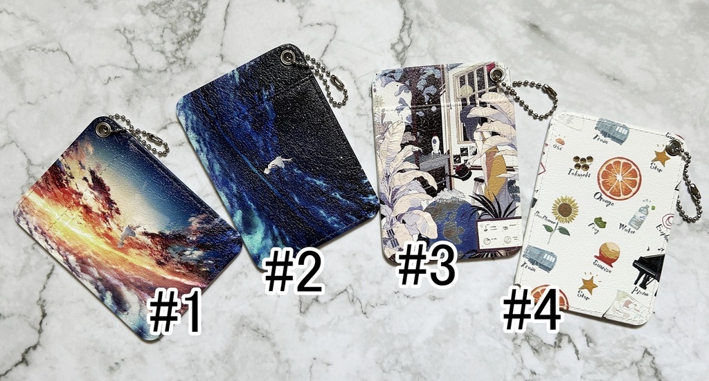 2ポケットパスケース【アスノヨゾラ哨戒班/Nuturing/ミックス】