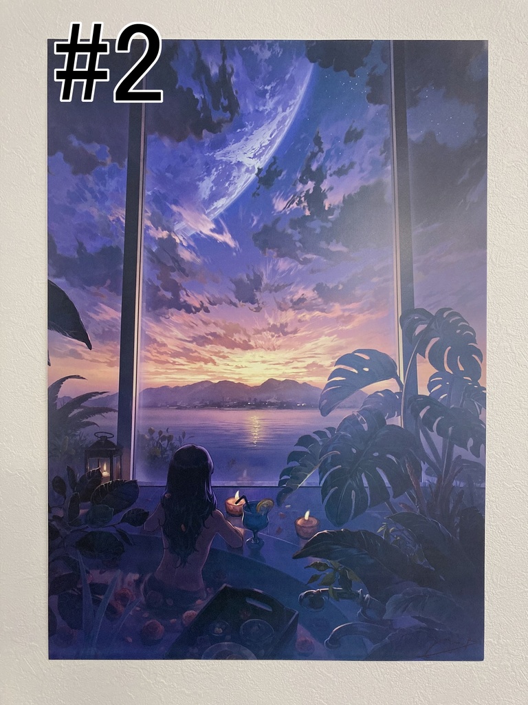 【A2ポスター】風景イラストシリーズ