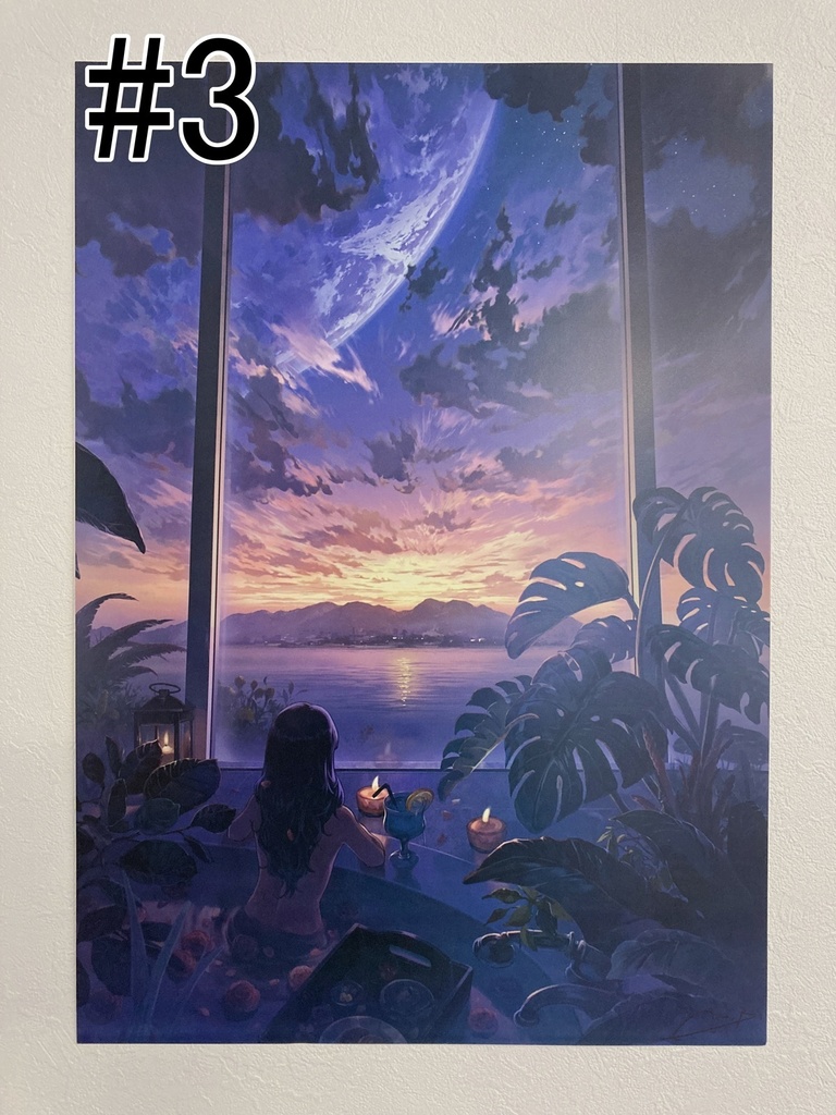 【A2ポスター】風景イラストシリーズ