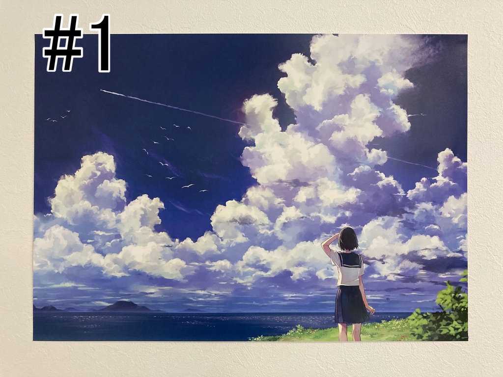 【A2ポスター】風景イラストシリーズ