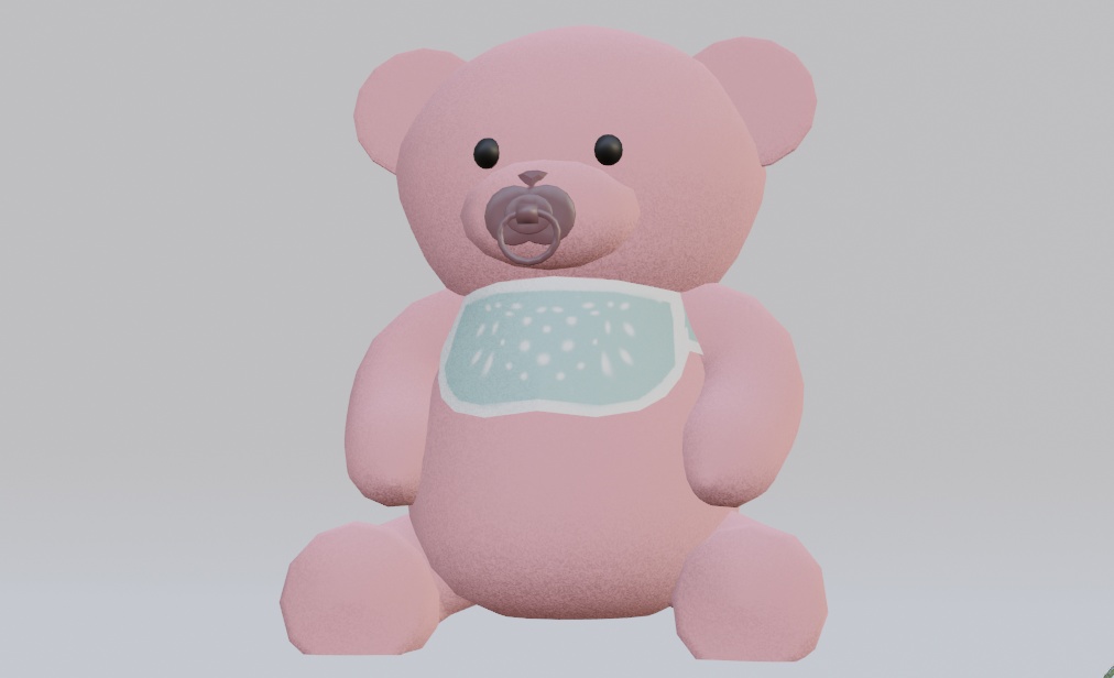 こぐまのぬいぐるみ