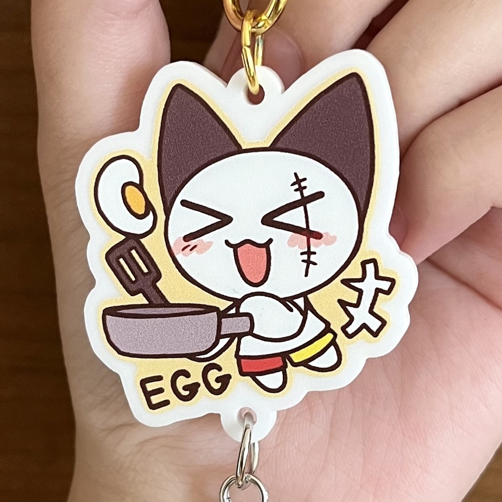 カラーアクキー(たまご)