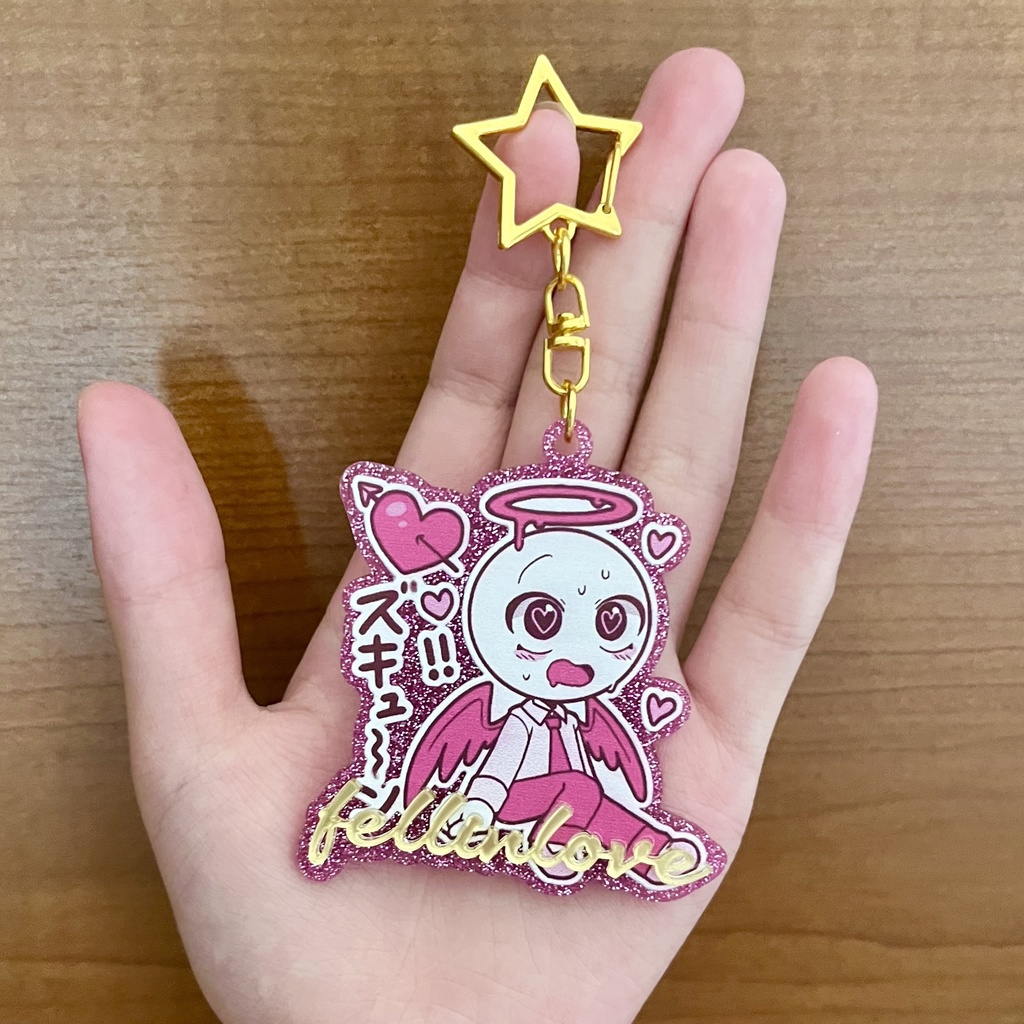 グリッターアクキー(恋)