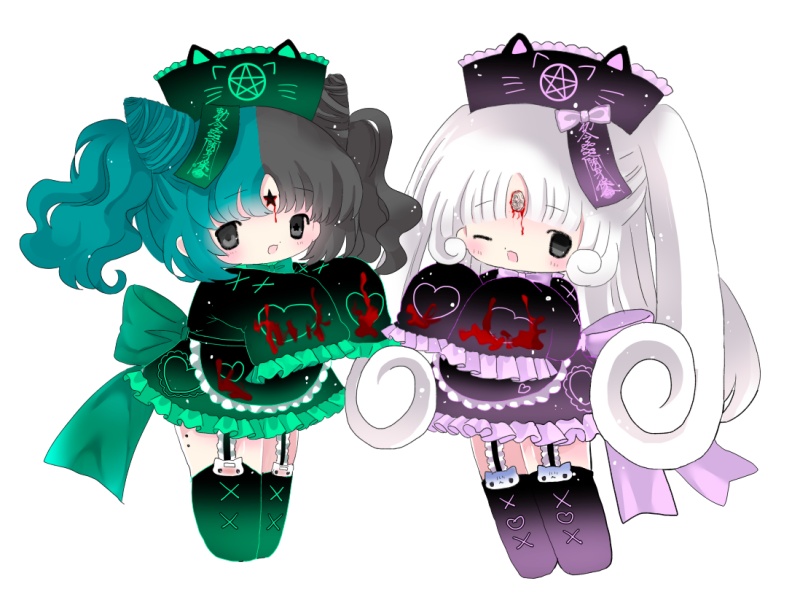 看板娘キョンシーアクリルキーホルダー