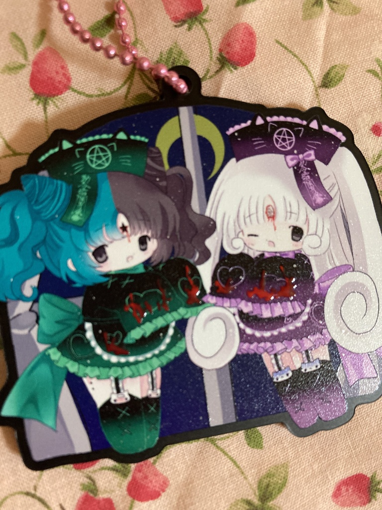 看板娘キョンシーアクリルキーホルダー