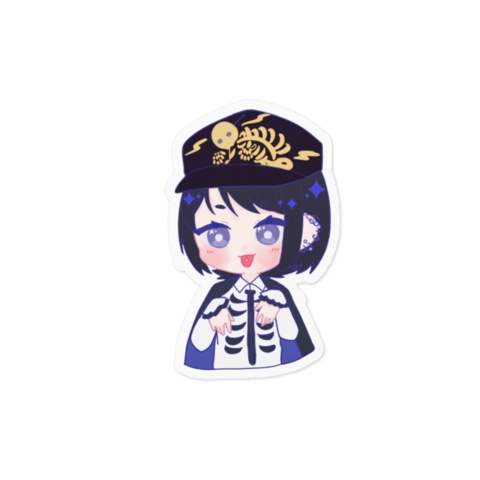 うらめしやステッカー