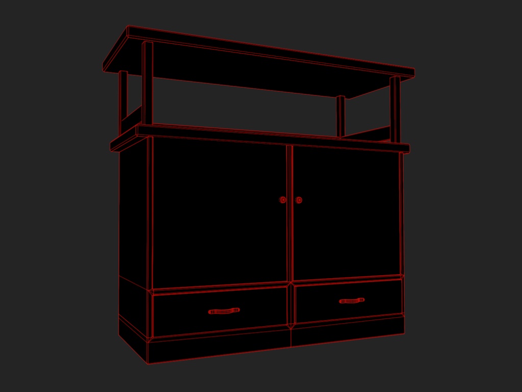 【VRChat想定】小道具 Antique_Props