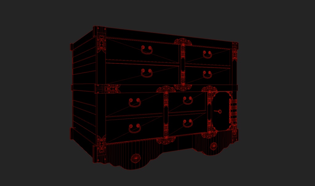 【VRChat想定】小道具 Antique_Props