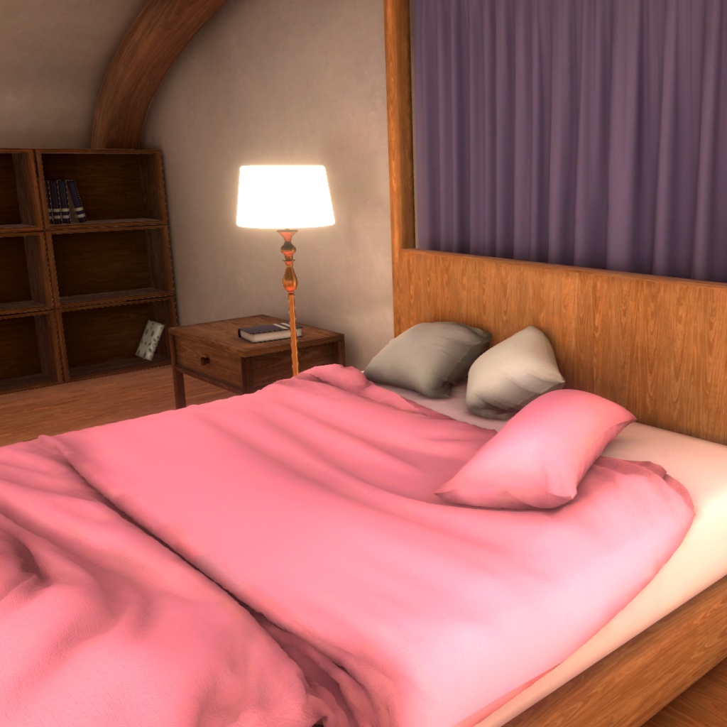 【VRCワールド】Loft_Lounge_Home