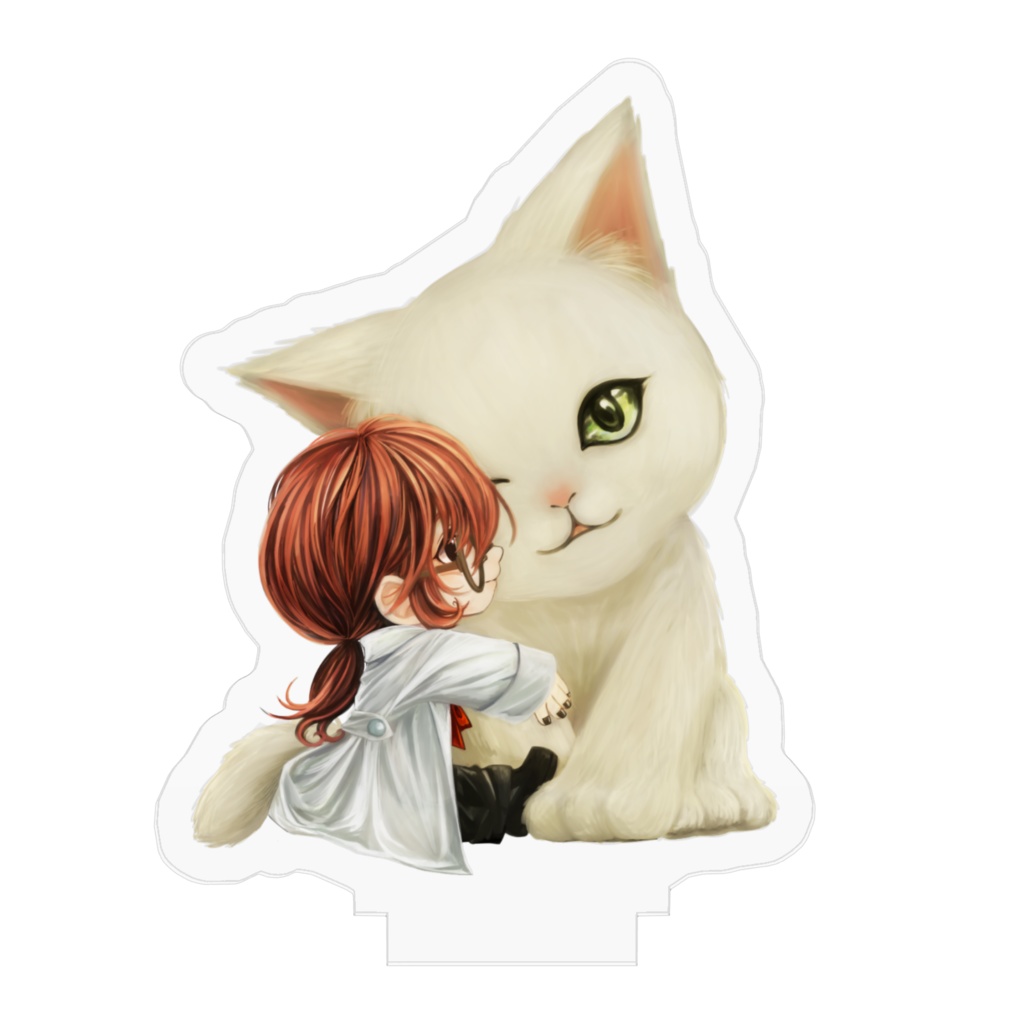 ねこもふアクリルフィギュア