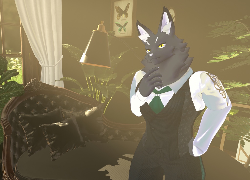 オリジナル3Dモデル メク