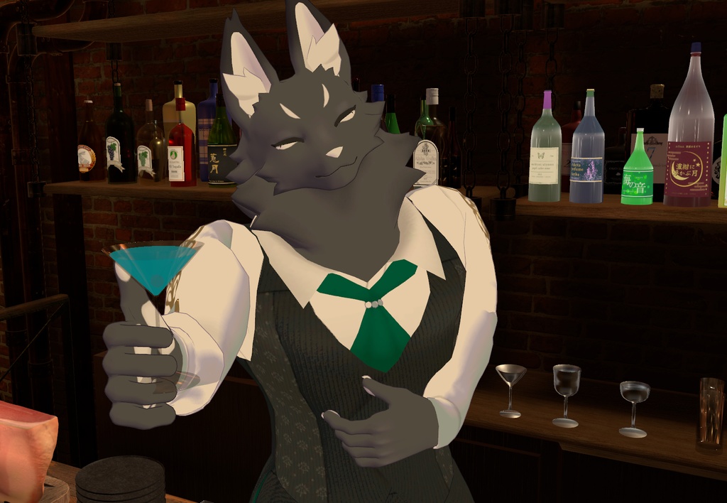 オリジナル3Dモデル メク