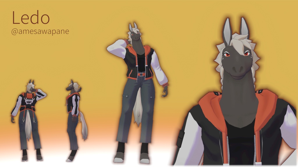 オリジナル3Dモデル レド