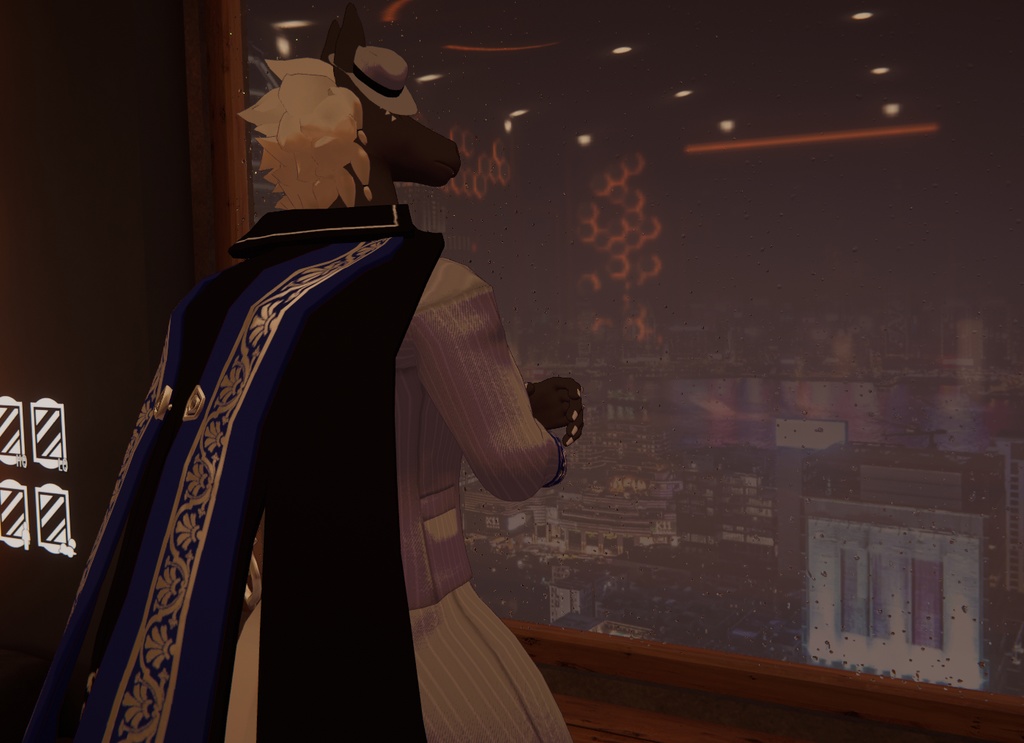 【きんゆうオスケモ対応衣装】マフィアスーツ