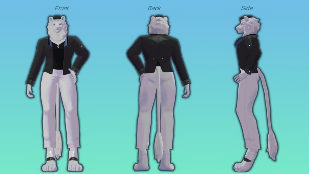 オリジナル3Dモデル ロッシ