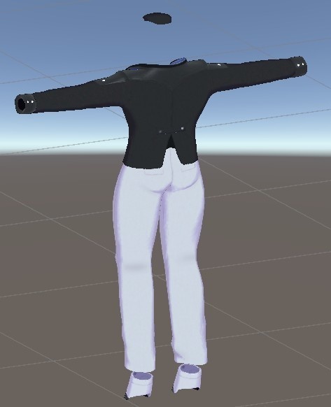 【きんゆうオスケモ対応衣装】ダンディハンチング