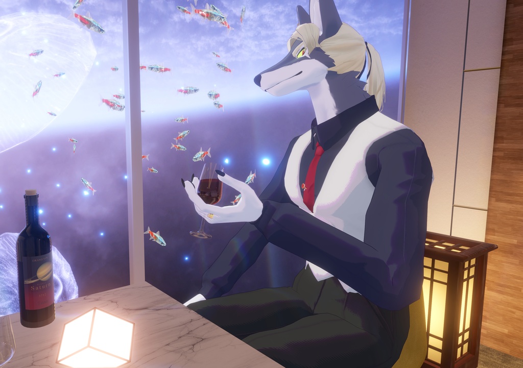 オリジナル3Dモデル イッスイ