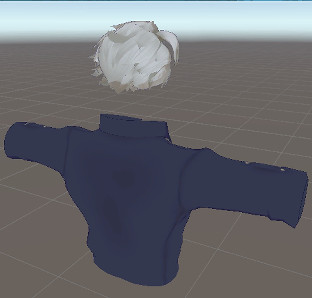 【イッスイ専用髪型・衣装】 クールビズセット