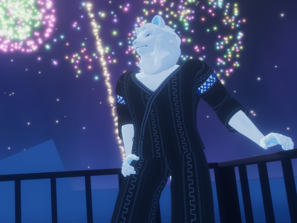 【きんゆうオスケモ対応衣装】甚平