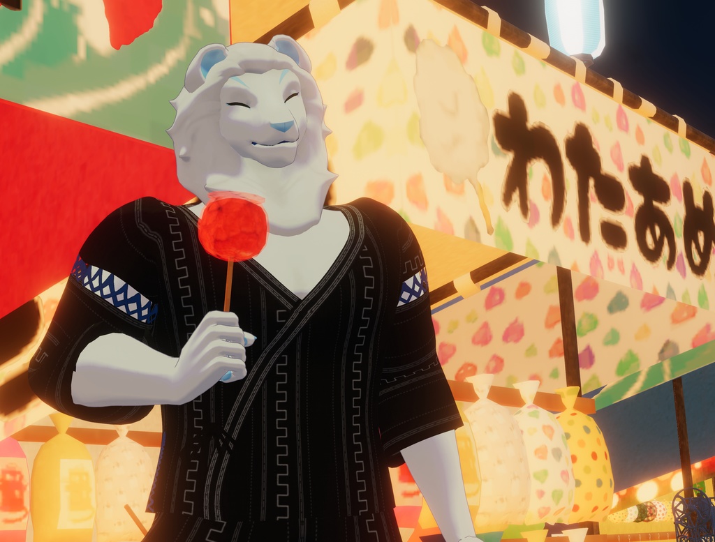 【きんゆうオスケモ対応衣装】甚平