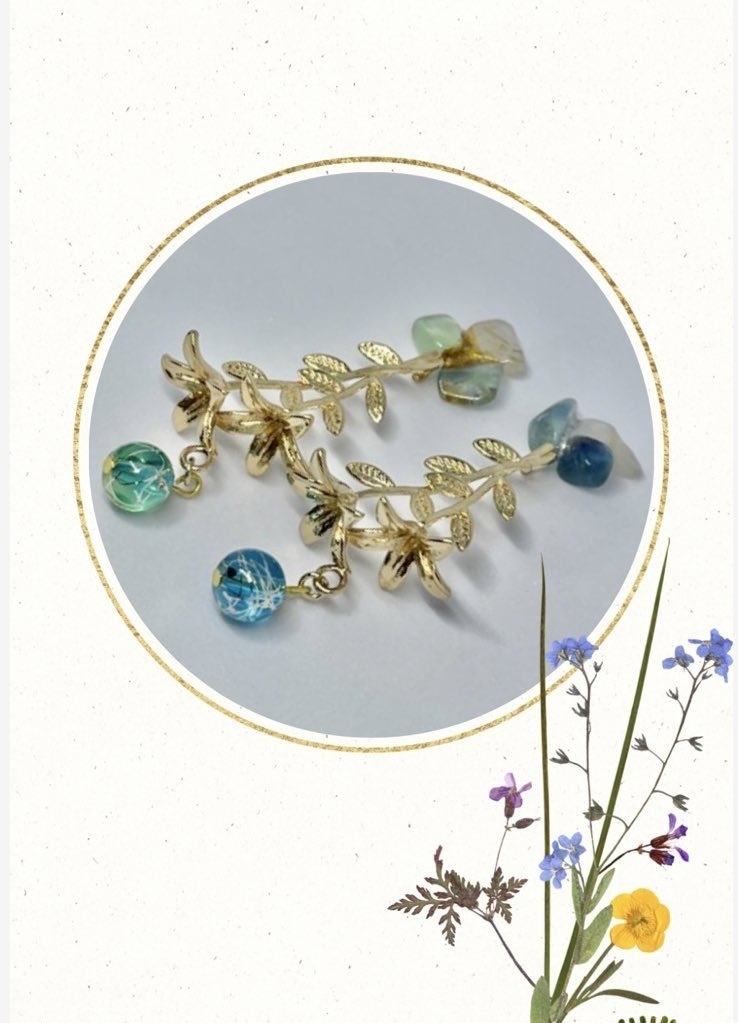 刀剣乱舞 イメージアクセサリー 伯仲 イヤリング、ピアス