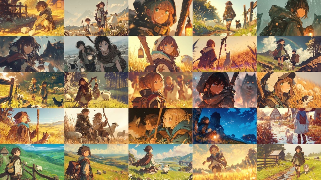 羊飼いキャラの壁紙集 50枚