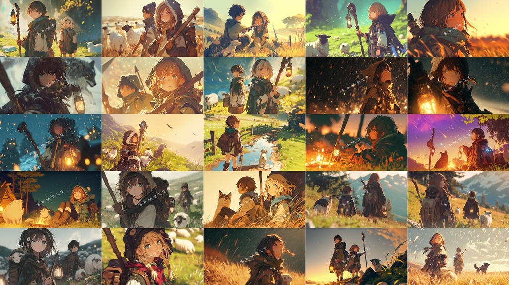 羊飼いキャラの壁紙集 50枚