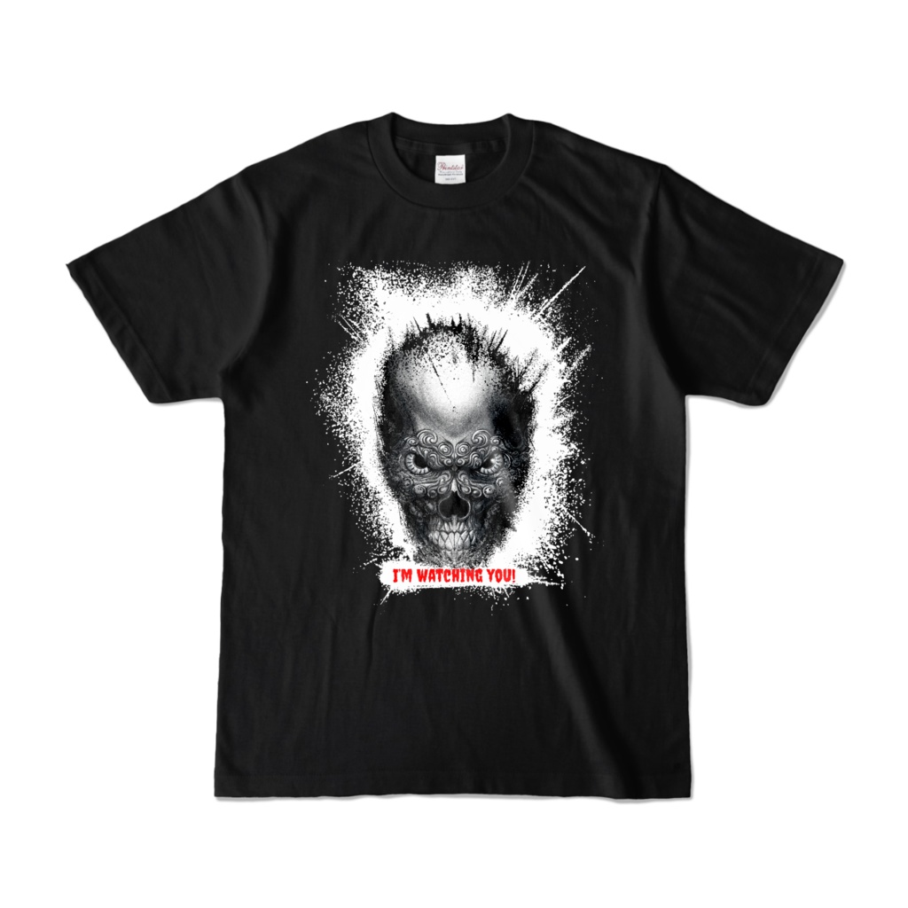 ドクロ watchingTシャツ(正面)