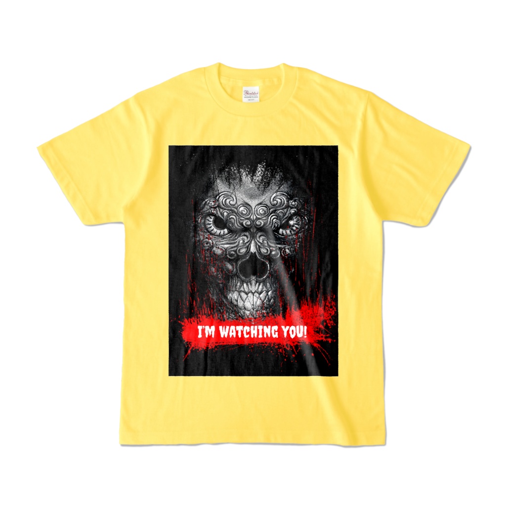 ドクロ watchingTシャツ(正面)