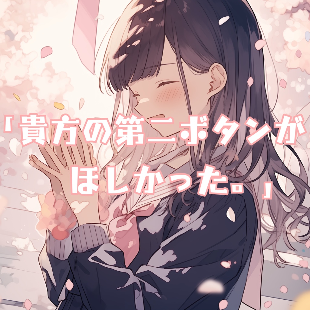 【フリーBGM】『貴方の第二ボタンがほしかった。』