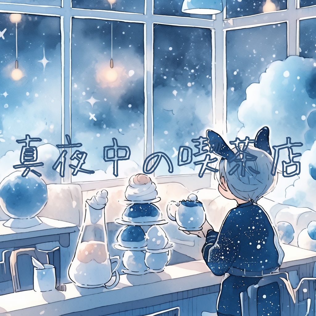 【フリーBGM】『真夜中の喫茶店』