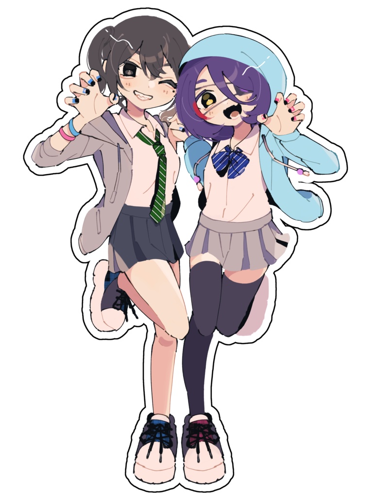 あきみれ制服アクリルスタンド