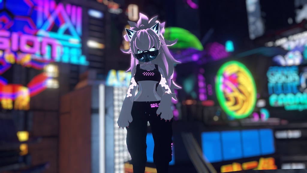 Aoi - VRChat 3.0 Avatar 「アオイ」VRCHAT3Dモデル