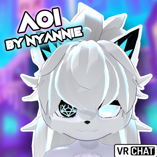 Aoi - VRChat 3.0 Avatar 「アオイ」VRCHAT3Dモデル