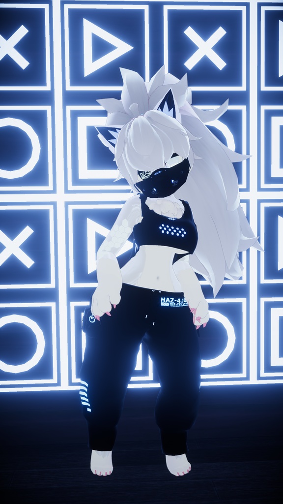 Aoi - VRChat 3.0 Avatar 「アオイ」VRCHAT3Dモデル