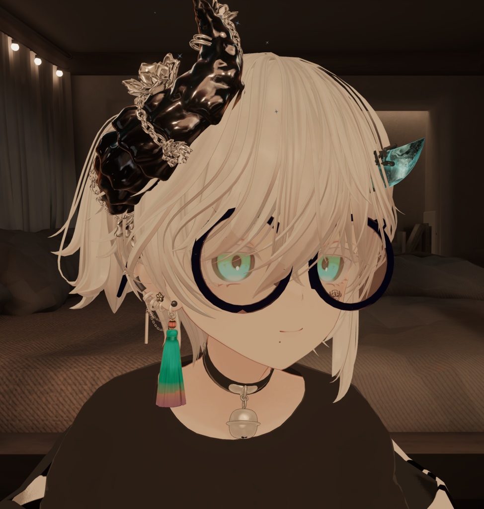 眼鏡が本体~持つと手足が生えて暴れるVRC眼鏡ギミック~