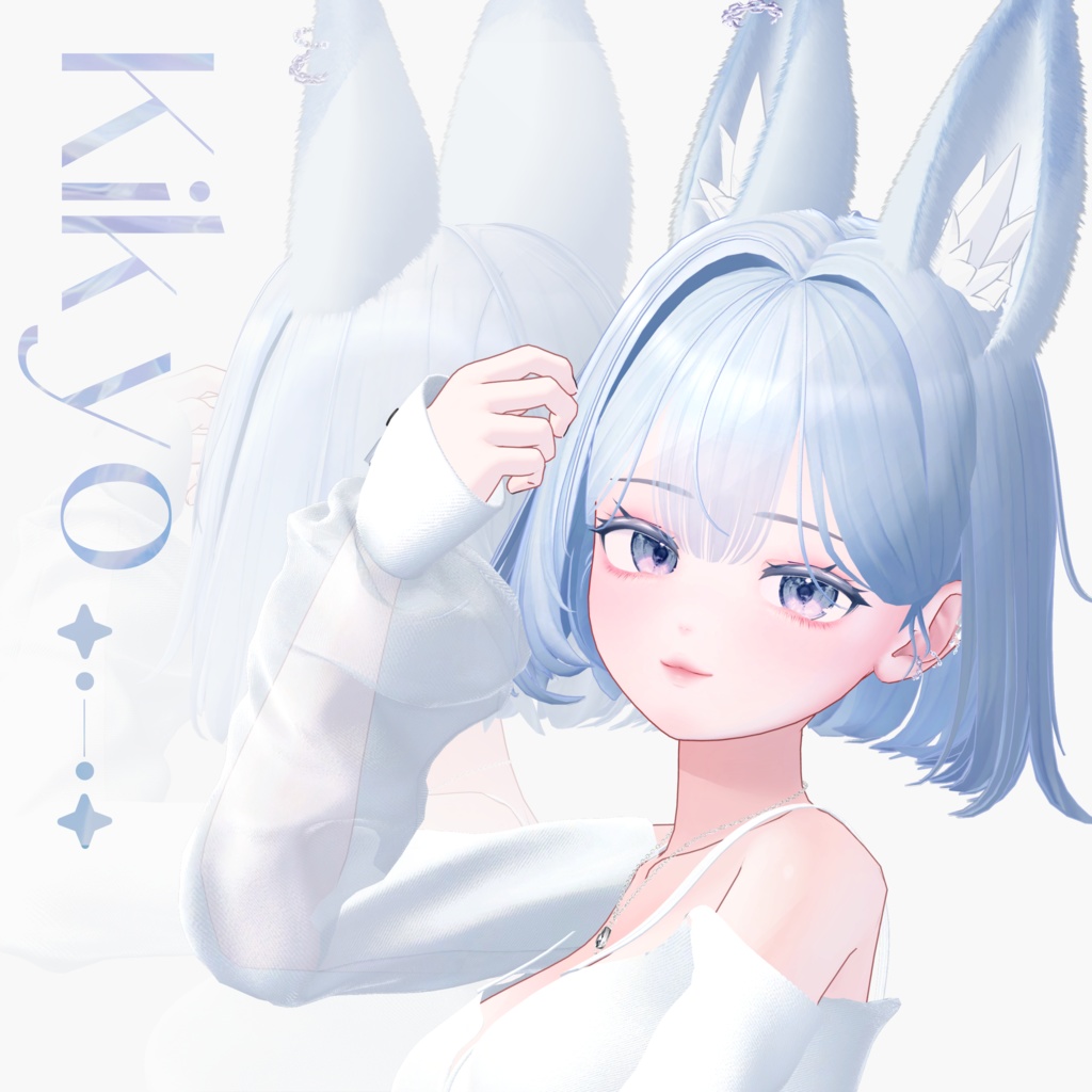 【9 avatars】【VRC Hair】 ♥ Cresent_Hair ♥