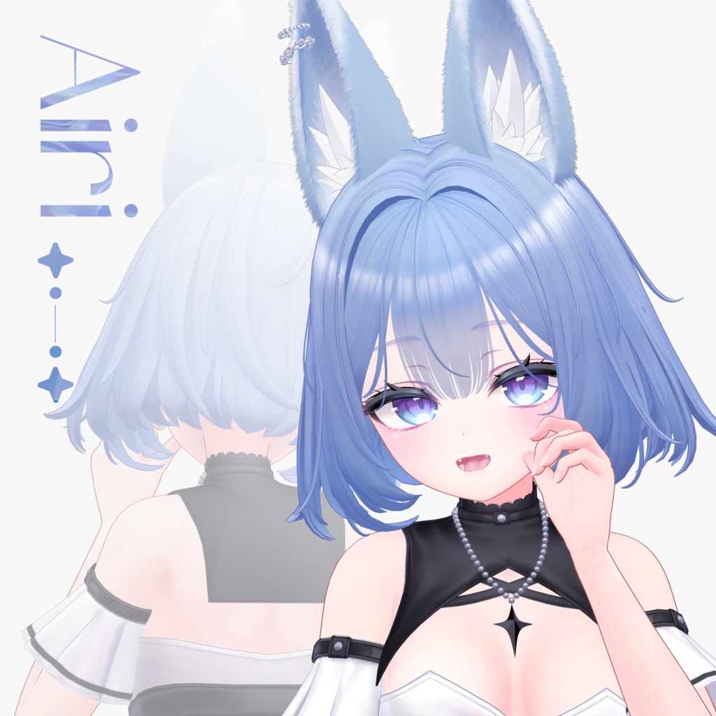 【9 avatars】【VRC Hair】 ♥ Cresent_Hair ♥