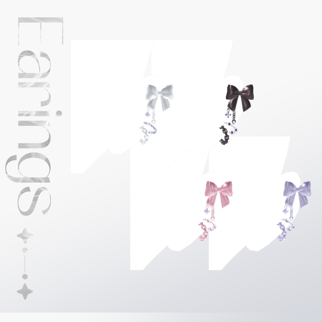 【9 avatars】【VRC Hair】 ♥ Cresent_Hair ♥