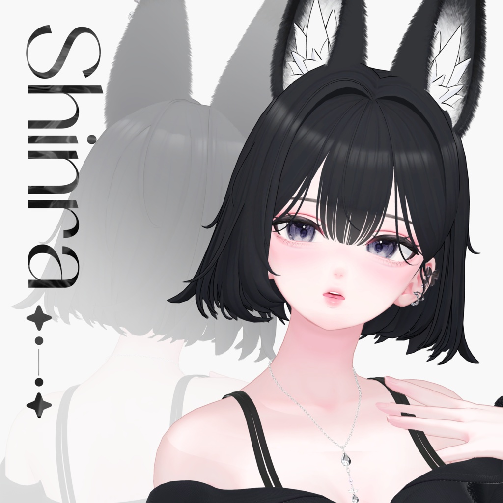 【9 avatars】【VRC Hair】 ♥ Cresent_Hair ♥