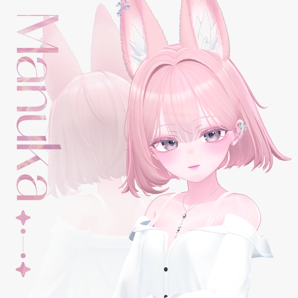 【9 avatars】【VRC Hair】 ♥ Cresent_Hair ♥