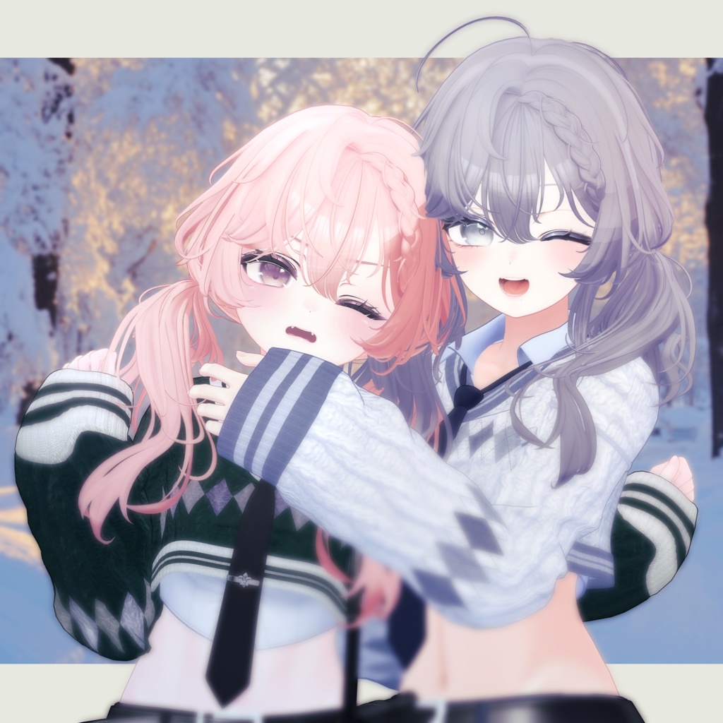 【9 avatars】【VRC Hair】♥ Muffin_Hair ♥