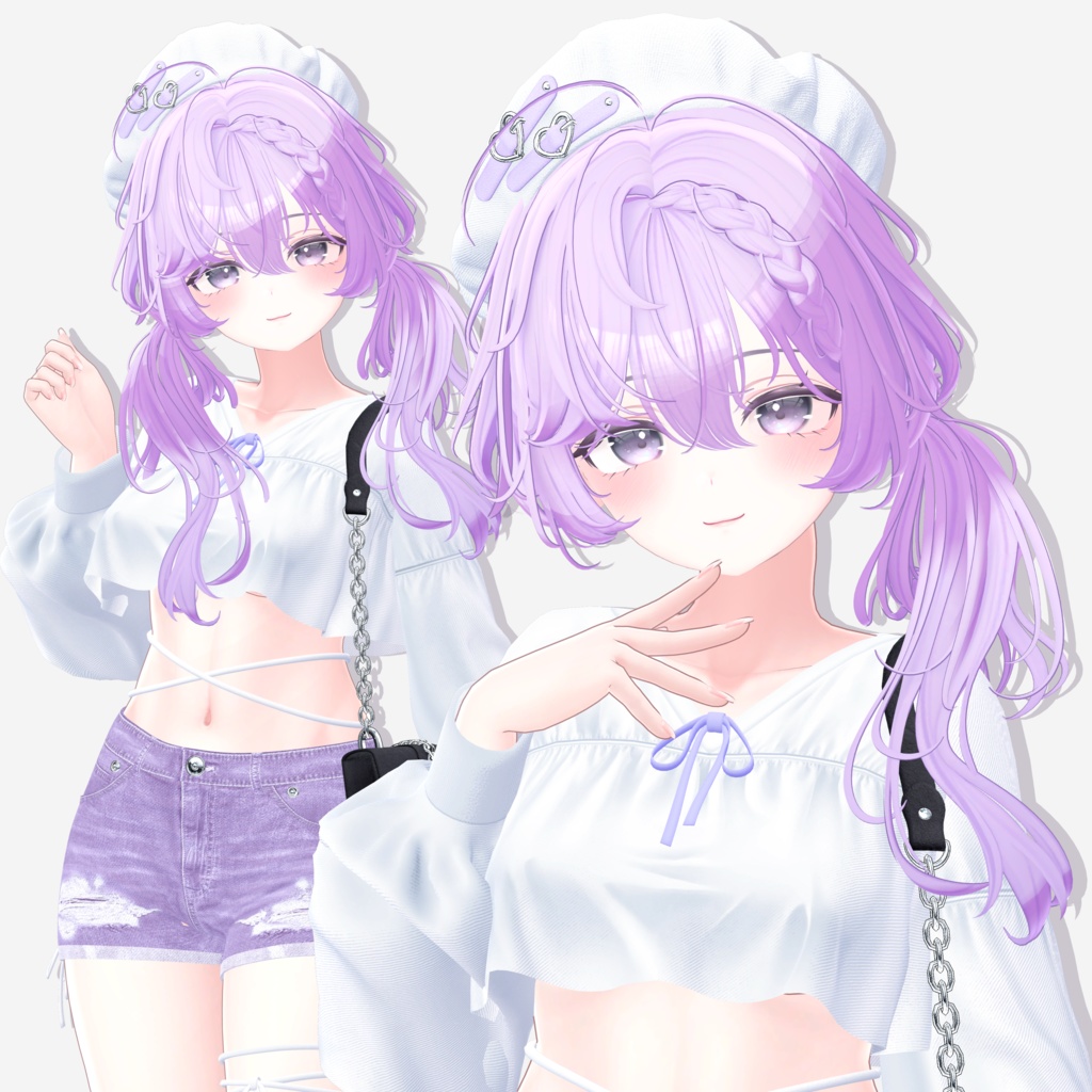 【9 avatars】【VRC Hair】♥ Muffin_Hair ♥