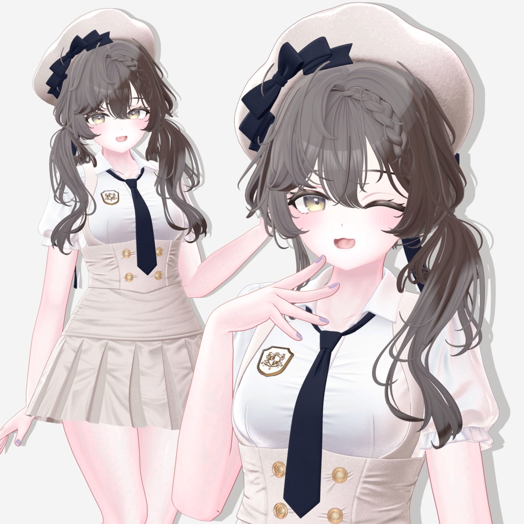 【9 avatars】【VRC Hair】♥ Muffin_Hair ♥