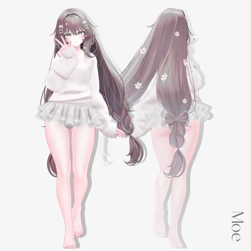 【9 avatars】【VRC Hair】♥ Daisy_Hair ♥