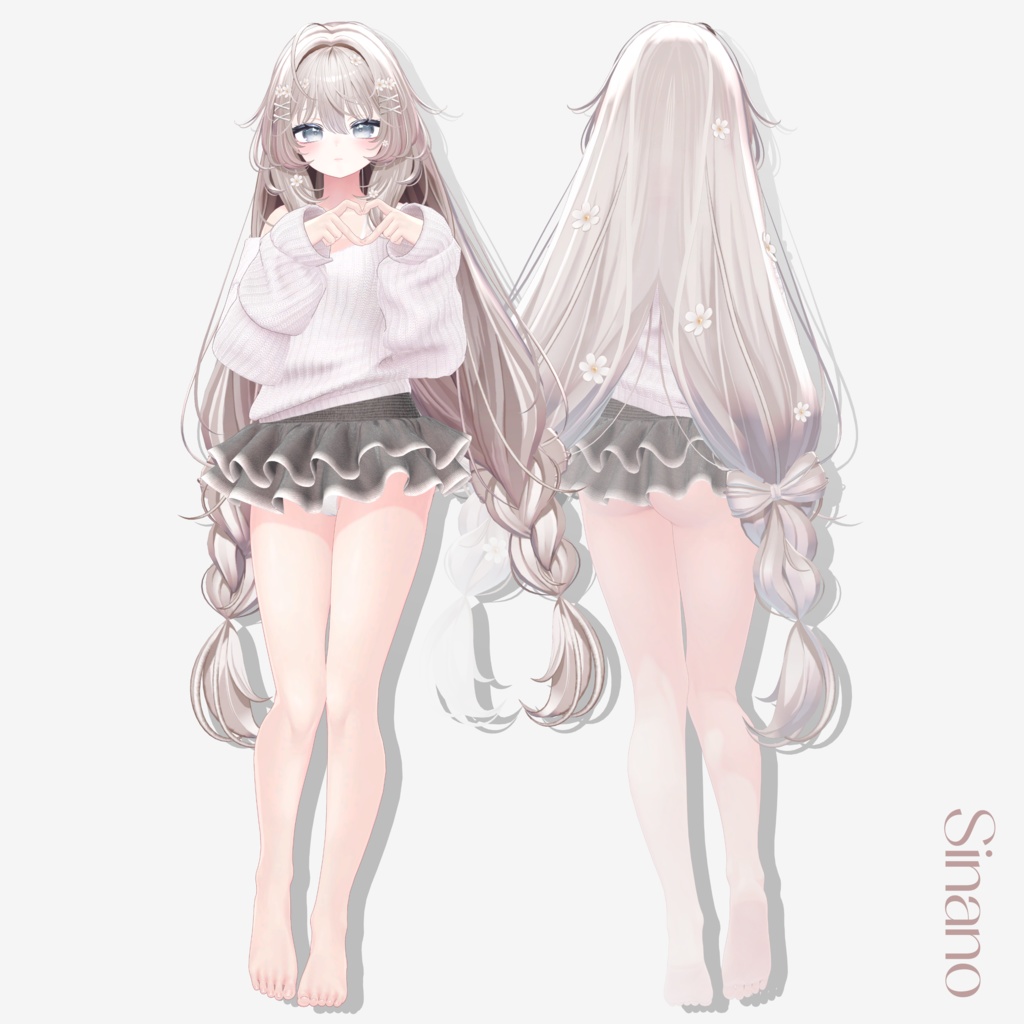 【9 avatars】【VRC Hair】♥ Daisy_Hair ♥
