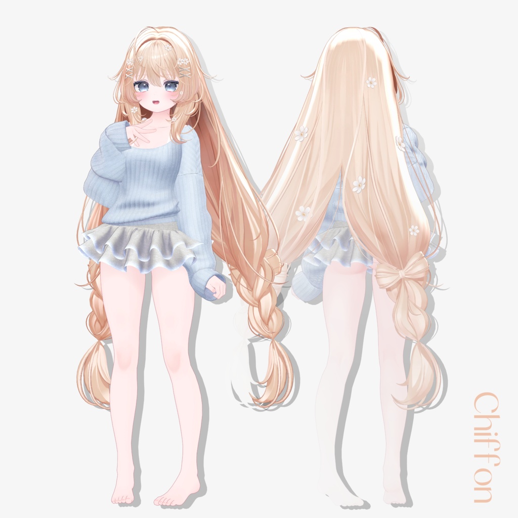 【9 avatars】【VRC Hair】♥ Daisy_Hair ♥