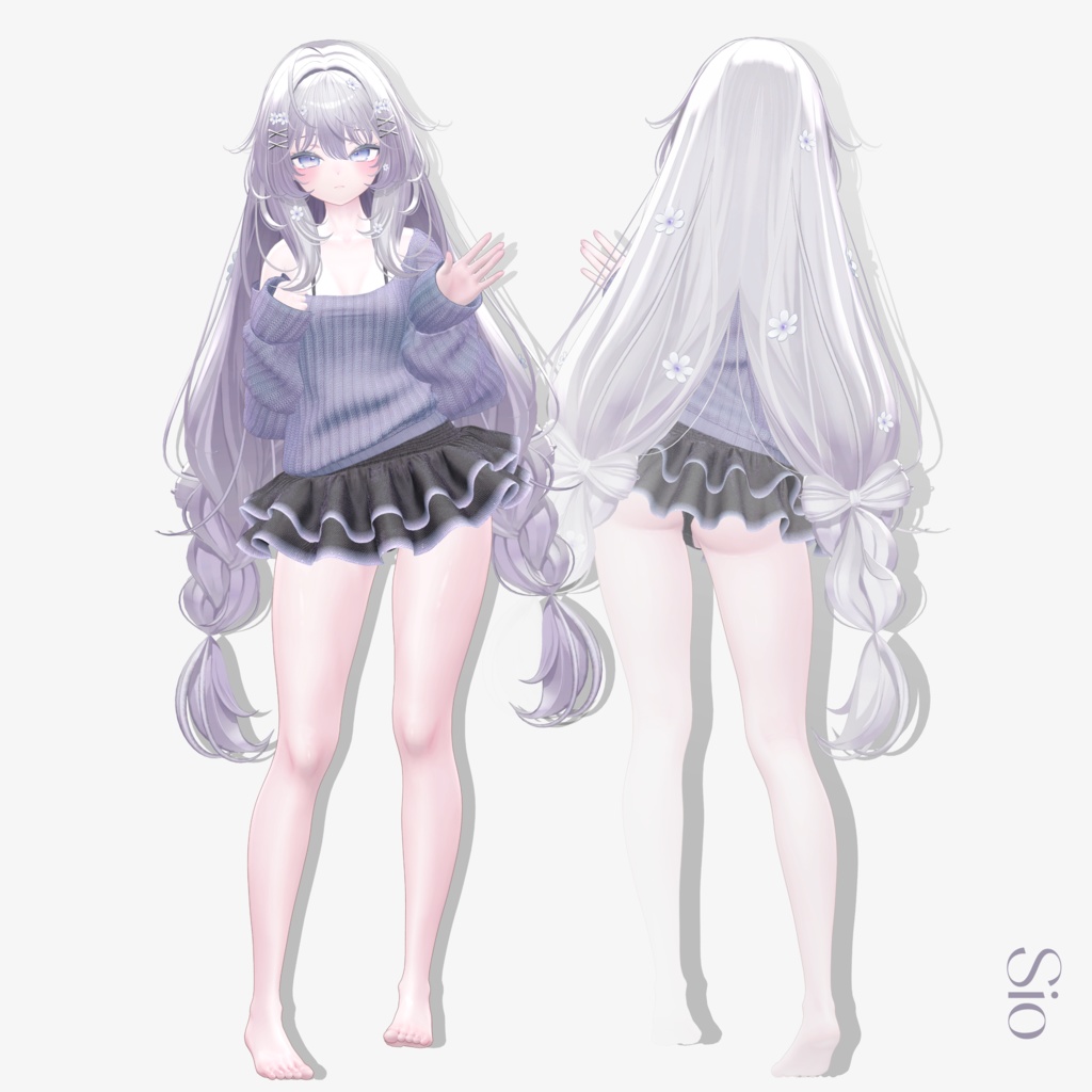 【9 avatars】【VRC Hair】♥ Daisy_Hair ♥