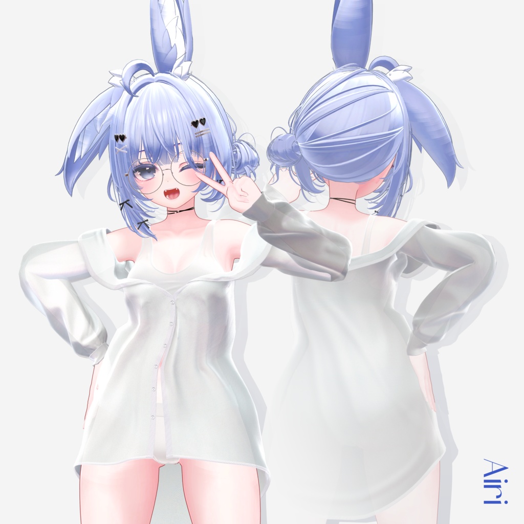 【8 avatars】【VRC Hair】♥ Kismet_Hair ♥