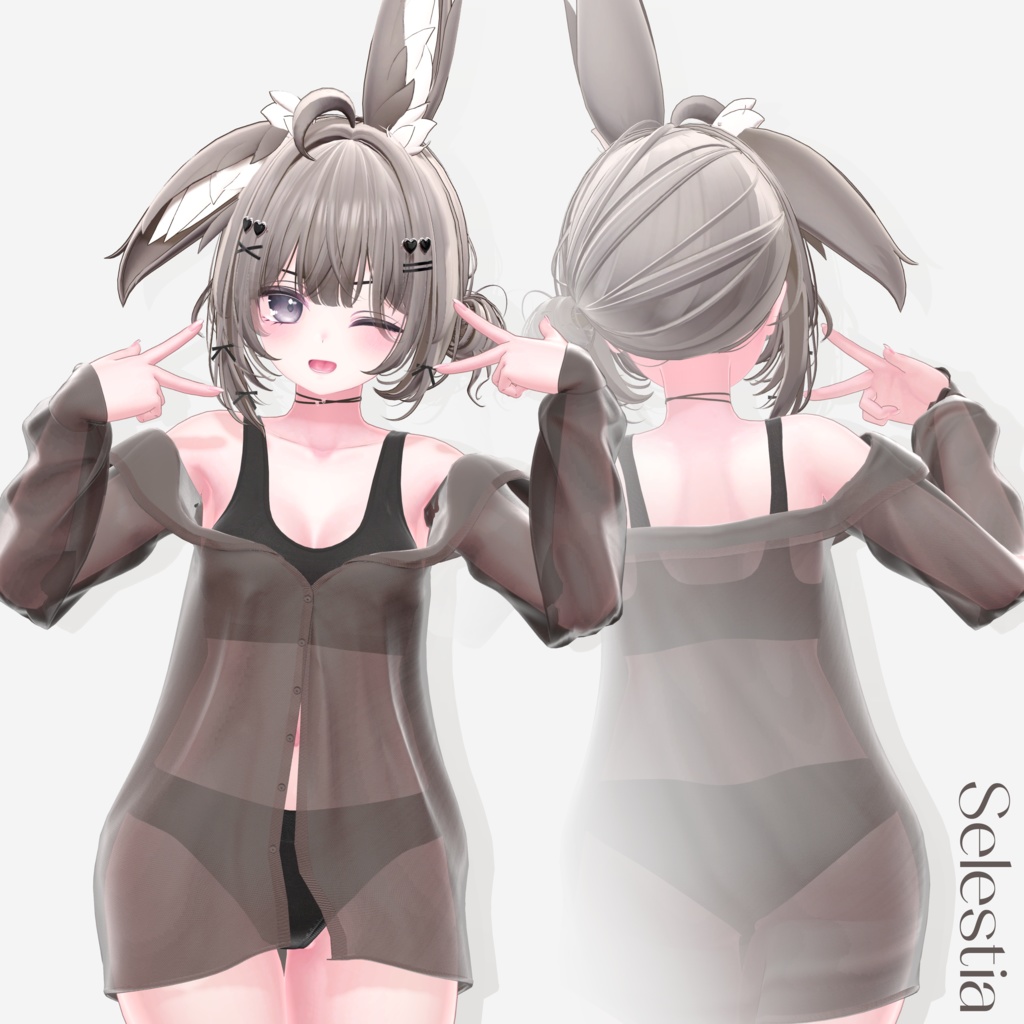 【8 avatars】【VRC Hair】♥ Kismet_Hair ♥